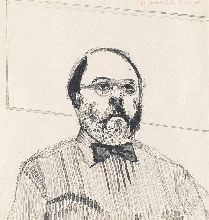 Henry In His Office