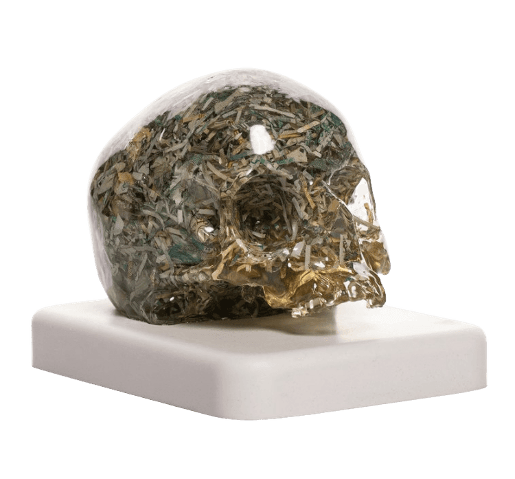Death + Taxes (Small Skull)