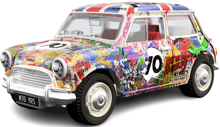 1964 Austin Mini Cooper S - Street Artist Thierry Guetta