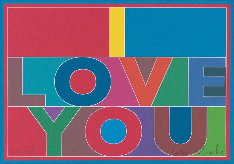 I Love You (Giclée print)