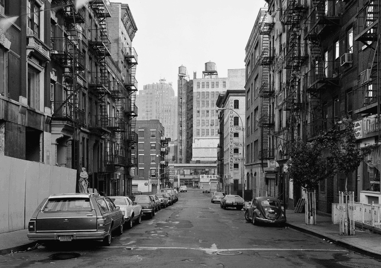 Hester Street at Mulberry Street, New York 1978